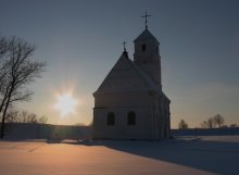 Заслаўе. Царква Праабражэньня Гасподняга. / ...былы кальвінскі збор...