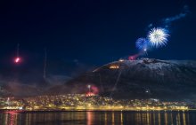 С Новым годом! / Привет из Норвегии.