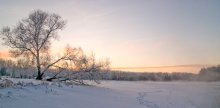 Winter morning / Комсомольское озеро