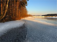 Зимние узоры / водохранилище Крыница