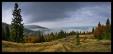Осень над облаками II / Карпаты