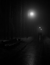 призраки / ночь туман