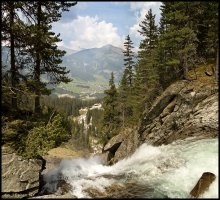 Альпийский пейзажик. / Криммльские водопады.Австрия.