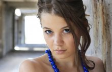 Blue eyes / модель: Катя