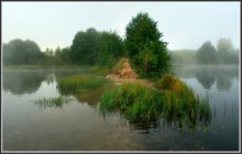 Клевое место / Утром на Исаевской плотине.