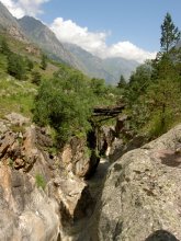 Мост / Кавказ, долина Дыхсу