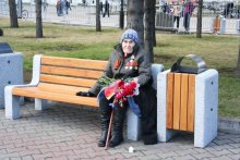 Взгляд... / Снимок с юбилейного Парада победы в Красноярске