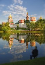 хорошо сидим... / Новоде́вичий монасты́рь (Москва)
