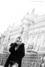 Портрет девушки на улице / Модель: Актриса, режиссёр Таня.