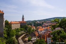 Чешский Крумлов / Город на юге Чехии. Центр города объявлен всемирным наследием ЮНЕСКО.