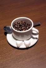 klein, stark, schwarz / kaffee, einmal anders