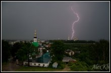 Гроза / Гроза Владимир вид со смотровой башни