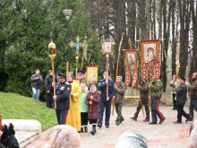 Крестный ход / Крестный ход  Памяти героям воинам войны 1812г. Реконструкция сражения под г. Малоярославец