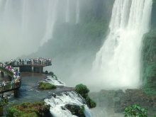 Водопады Игуасу со стороны Бразилии / Iguasu Falls, Brasil