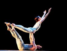 Полет Любви / Балет-фантазия Любви репортаж -сцена в театре=софиты-вспышки