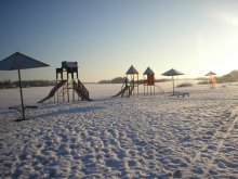 Зимний пляж / Кремлёвский пляж. Новгород Великий.