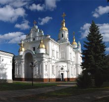 Полтава. Успенский собор / Полтава. Успенский собор. Панорама.
