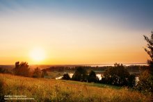 sun is going down.. / закат над Браславскими озерами