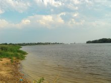 На Волхове / Река Волхов, близ Новгорода Великого