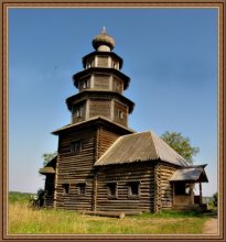 Торжок. Старо-Вознесенская деревянная церковь / Построена без единого гвоздя!