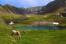 Озерцо / перевал Туз-Ашуу высота 3300 метров
