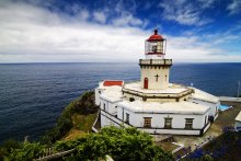 Arnel lighthouse / Azores islands