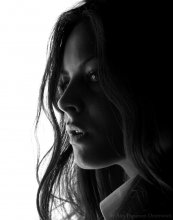 Черно белый портрет / Фото кделано в студии 37-й Кадр