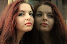 Отражение. / портрет, девушка, отражение