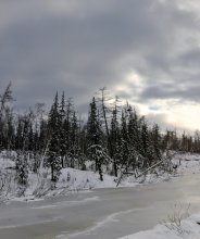 Зимняя зарисовка / Таймыр.Октябрь 2010г