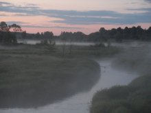 туман / туман над рекой