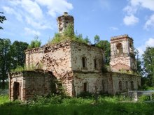 церковь Бориса и Глеба / Вологодская область, Кипеловоский район, Борисоглебская пустынь