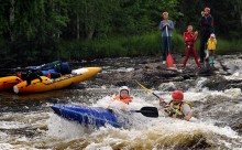 Прохождение / р.Кереть, Карелия.