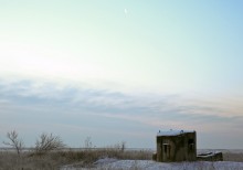 Рассвет на посту / Немного поснимал зимний рассвет