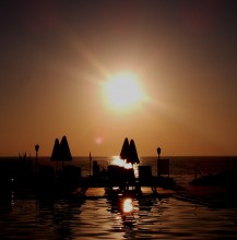 Рай / закат в Греции