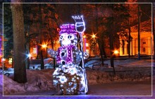 Светящийся снеговик!) / Светящийся снеговик!)
