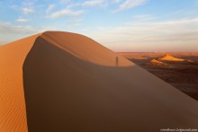 Автопортрет в большой песочнице. / Great Sand Sea, отчет о путешествии здесь http://www.tourbina.ru/authors/vvtrofimov/travels/view/130633/memo/41348/