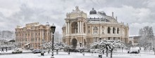 Оперный театр, Одесса / Одесский оперный театр, второй в Европе по красоте.
