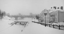 В городе снег / В устье Витьбы 2 февраля 2011г.