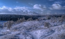 Мир снега и льда / Радует, что в Москве ещё остались подобные места.