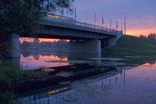 момент уходящего дня / Вечер.Остаются секунды когда солнце окончательно скроеться за горизонтом.