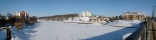 Зимние просторы / Витебск 18 февраля, вид с моста через Двину. Резать можно по- всякому, но я не стал :)
