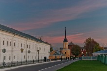 вечерние зарисовки / вечером в городе Коломна