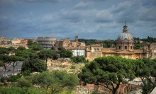 Guardando fuori dalla finestra / Italia-Roma