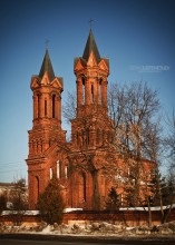 Костёл святой Варвары. Витебск / Кафедральный римско-католический костёл святой Варвары (Барбары)
Памятник архитектуры XIX века
Костёл действует
Адрес: Республика Беларусь, г. Витебск, ул. Ленинградская, 27