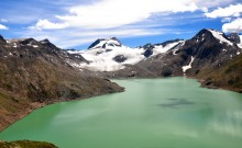 Smeraldo delle Alpi / Sabbioni glacier and lake, Val Formazza