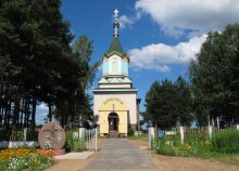 Свято-Ильинский храм / Храм был основан в 1893 году,где-то на границе Беларуси и России.Вот уже около десяти лет,как он перевезён в г.Бобруйск.