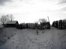 Одним воскресным утром / Вологодская область, Сокольский район, село Архангельское