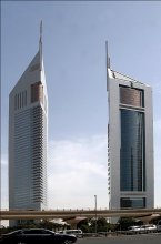 Башни близнецы Дубая / Башни близнецы Дубая и все здания никого не оставят равнодушными