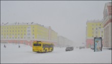 Апрельская метель / Таймыр.Норильск.Апрель. t+2*