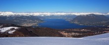 Le Alpi e il lago Maggiore / Альпы и озера Мaggiore, Италия